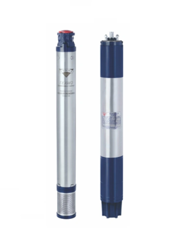 TEXMO 1.0 hp 10 stage single phase 4" borewell submersible motor with pump JFS007 + JRF 09/10